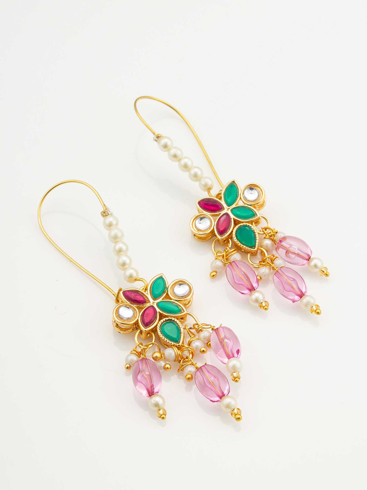 Ynf Alloy KESH105 ER4156 Womens Jewellery Wholesale Fancy Earrings AD Diamond Earring Oxidized Earrings Manufacturer - Jewellery Export