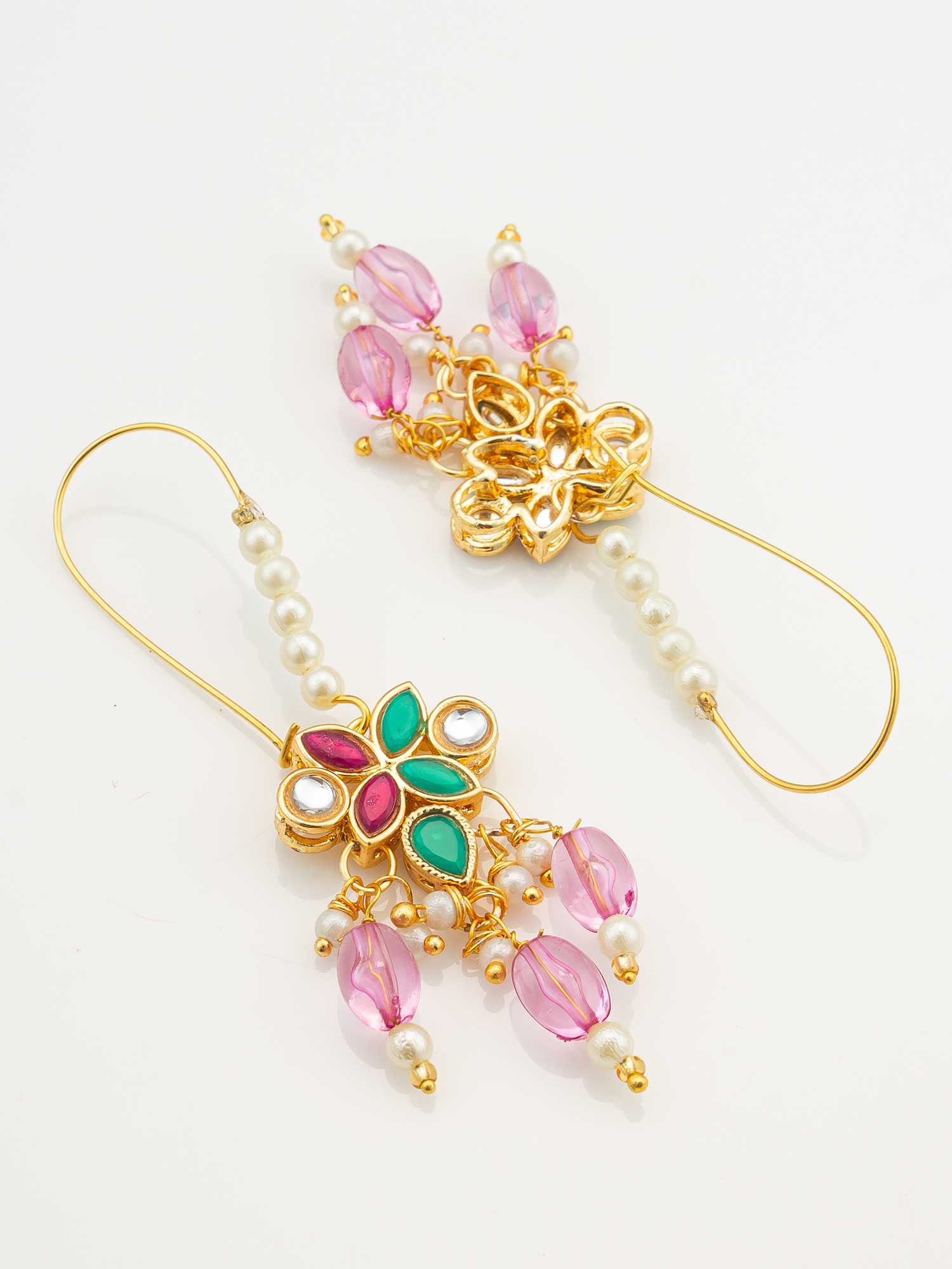 Ynf Alloy KESH105 ER4156 Womens Jewellery Wholesale Fancy Earrings AD Diamond Earring Oxidized Earrings Manufacturer - Jewellery Export