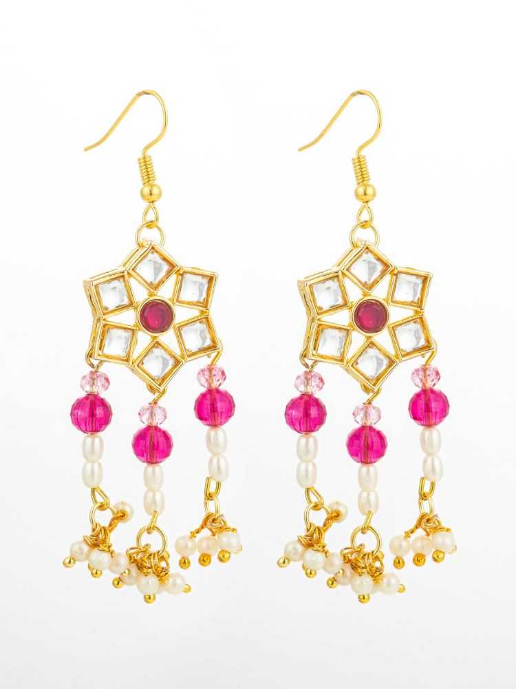 Ynf Alloy KESH105 ER4158 Womens Jewellery Wholesale Fancy Earrings AD Diamond Earring Oxidized Earrings Manufacturer - Jewellery Export