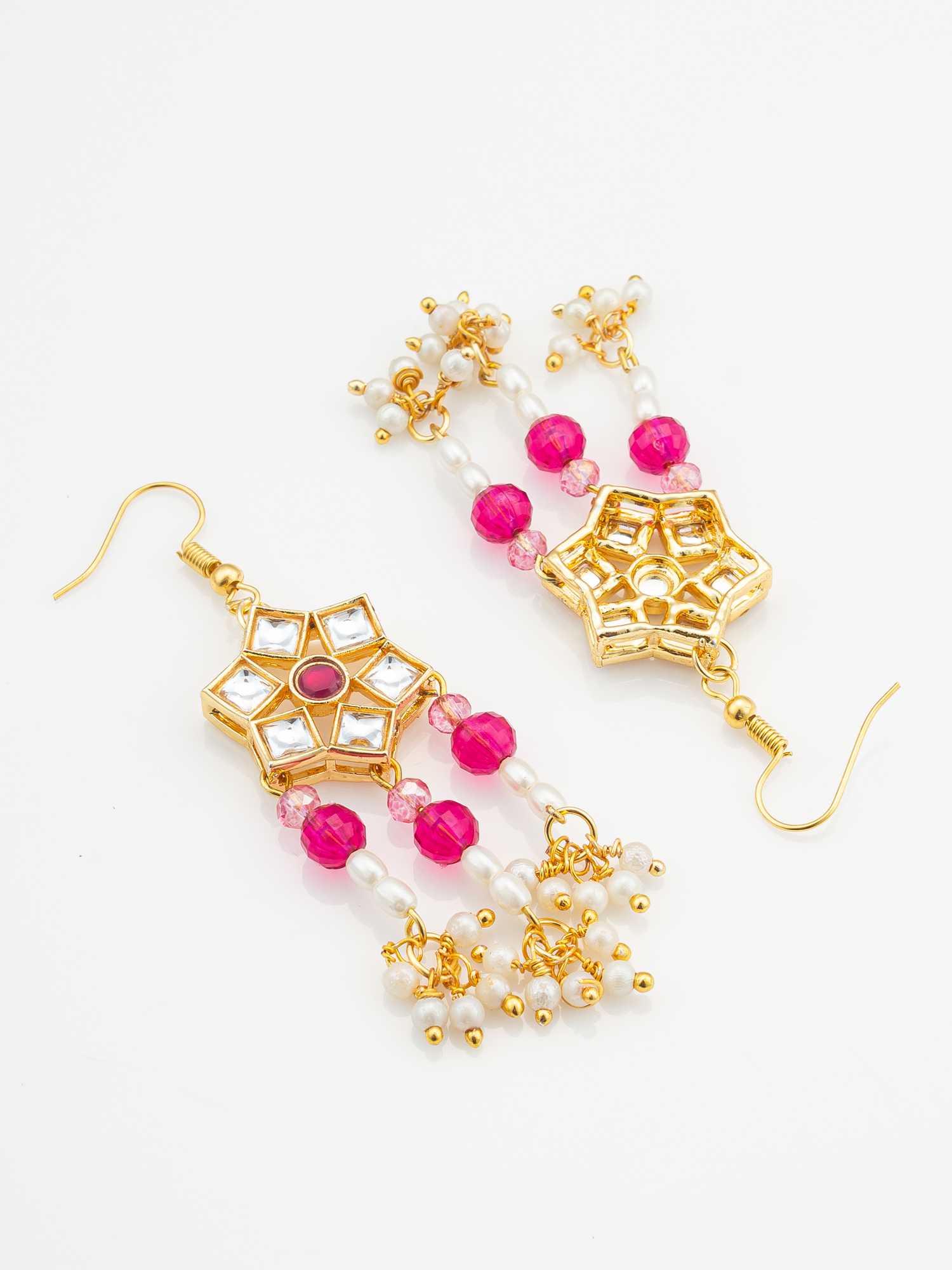Ynf Alloy KESH105 ER4158 Womens Jewellery Wholesale Fancy Earrings AD Diamond Earring Oxidized Earrings Manufacturer - Jewellery Export