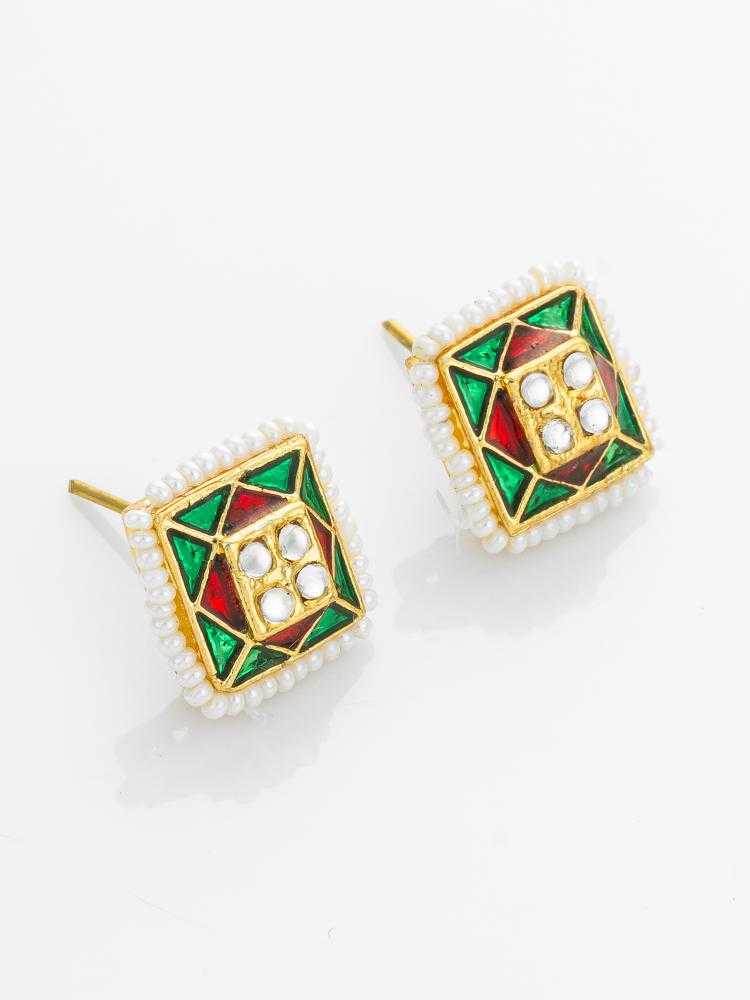 Ynf Alloy KESH105 ER4171 Womens Jewellery Wholesale Stud Earrings Manufacturer - Jewellery Export