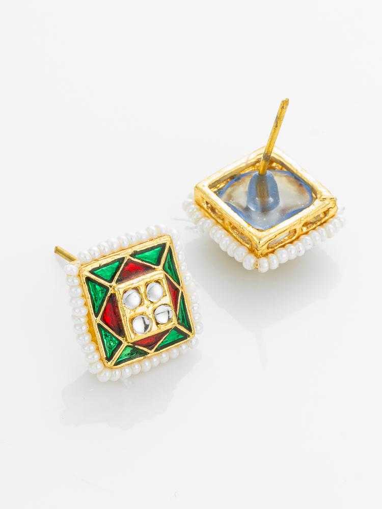 Ynf Alloy KESH105 ER4171 Womens Jewellery Wholesale Stud Earrings Manufacturer - Jewellery Export