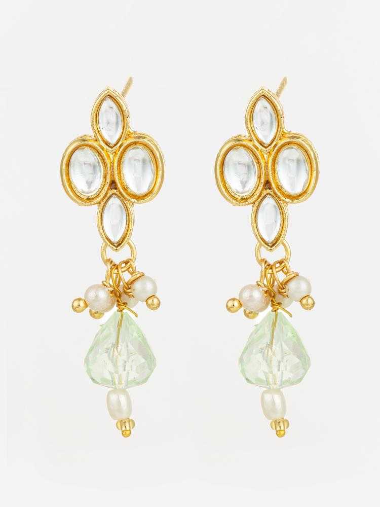Ynf Alloy KESH105 ER4185 Womens Jewellery Wholesale Fancy Earrings AD Diamond Earring Oxidized Earrings Manufacturer - Jewellery Export