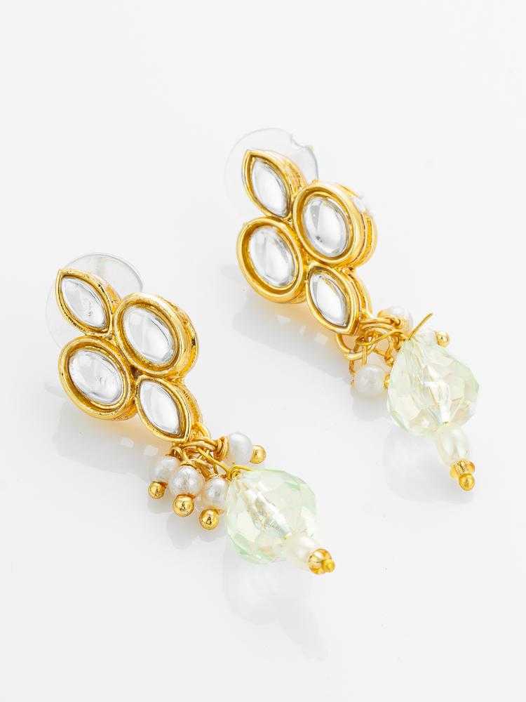 Ynf Alloy KESH105 ER4185 Womens Jewellery Wholesale Fancy Earrings AD Diamond Earring Oxidized Earrings Manufacturer - Jewellery Export
