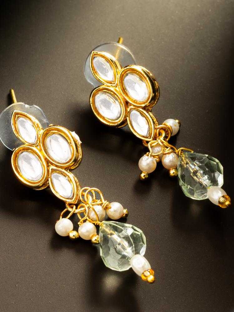 Ynf Alloy KESH105 ER4185 Womens Jewellery Wholesale Fancy Earrings AD Diamond Earring Oxidized Earrings Manufacturer - Jewellery Export