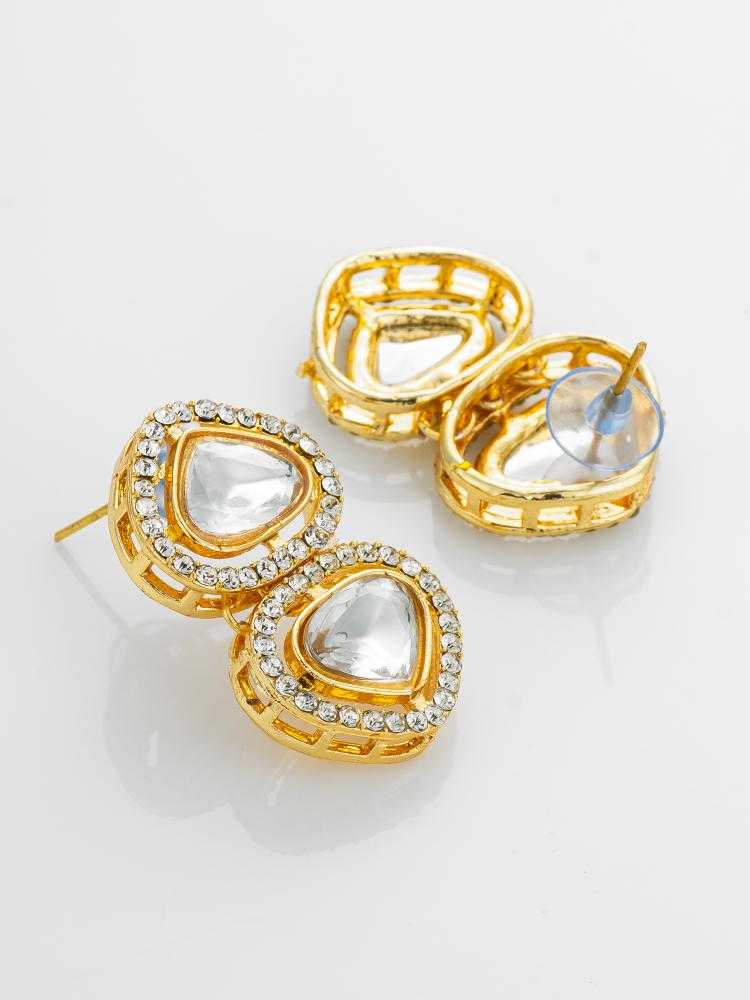 Ynf Alloy KESH105 ER4190 Womens Jewellery Wholesale Stud Earrings Manufacturer - Jewellery Export