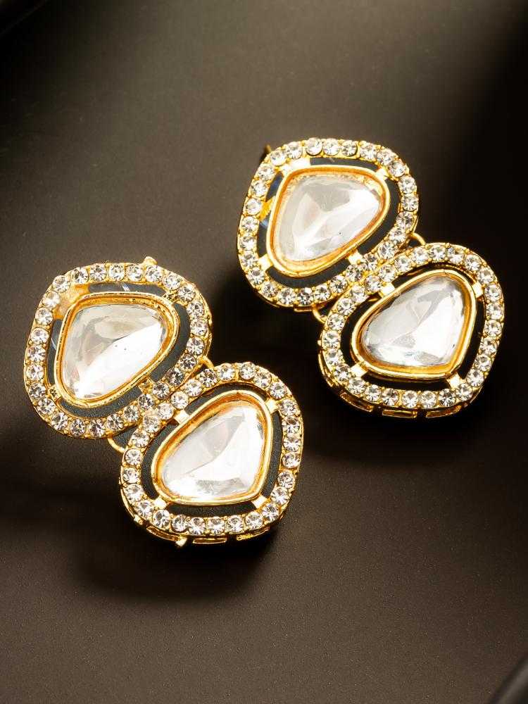 Ynf Alloy KESH105 ER4190 Womens Jewellery Wholesale Stud Earrings Manufacturer - Jewellery Export