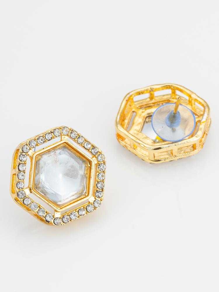 Ynf Alloy KESH105 ER4191 Womens Jewellery Wholesale Stud Earrings Manufacturer - Jewellery Export