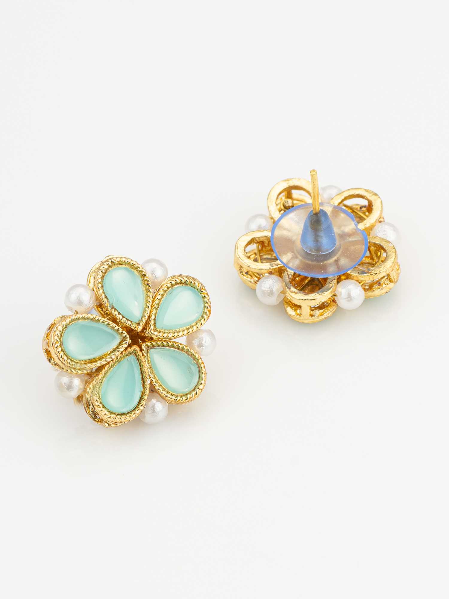 Ynf Alloy KESH105 ER4195 Womens Jewellery Wholesale Stud Earrings Manufacturer - Jewellery Export