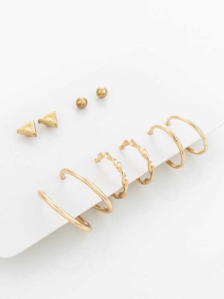Ynf Alloy KESH105 ER4200 Womens Jewellery Wholesale Hoop Earrings Manufacturer - Jewellery Export