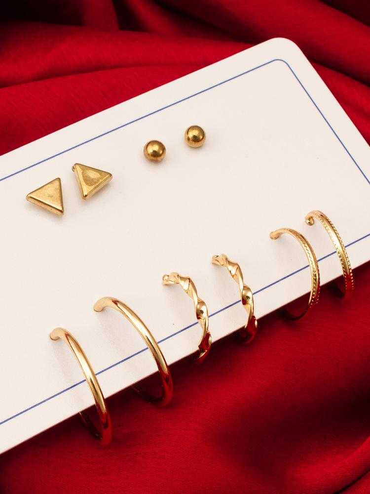 Ynf Alloy KESH105 ER4200 Womens Jewellery Wholesale Hoop Earrings Manufacturer - Jewellery Export