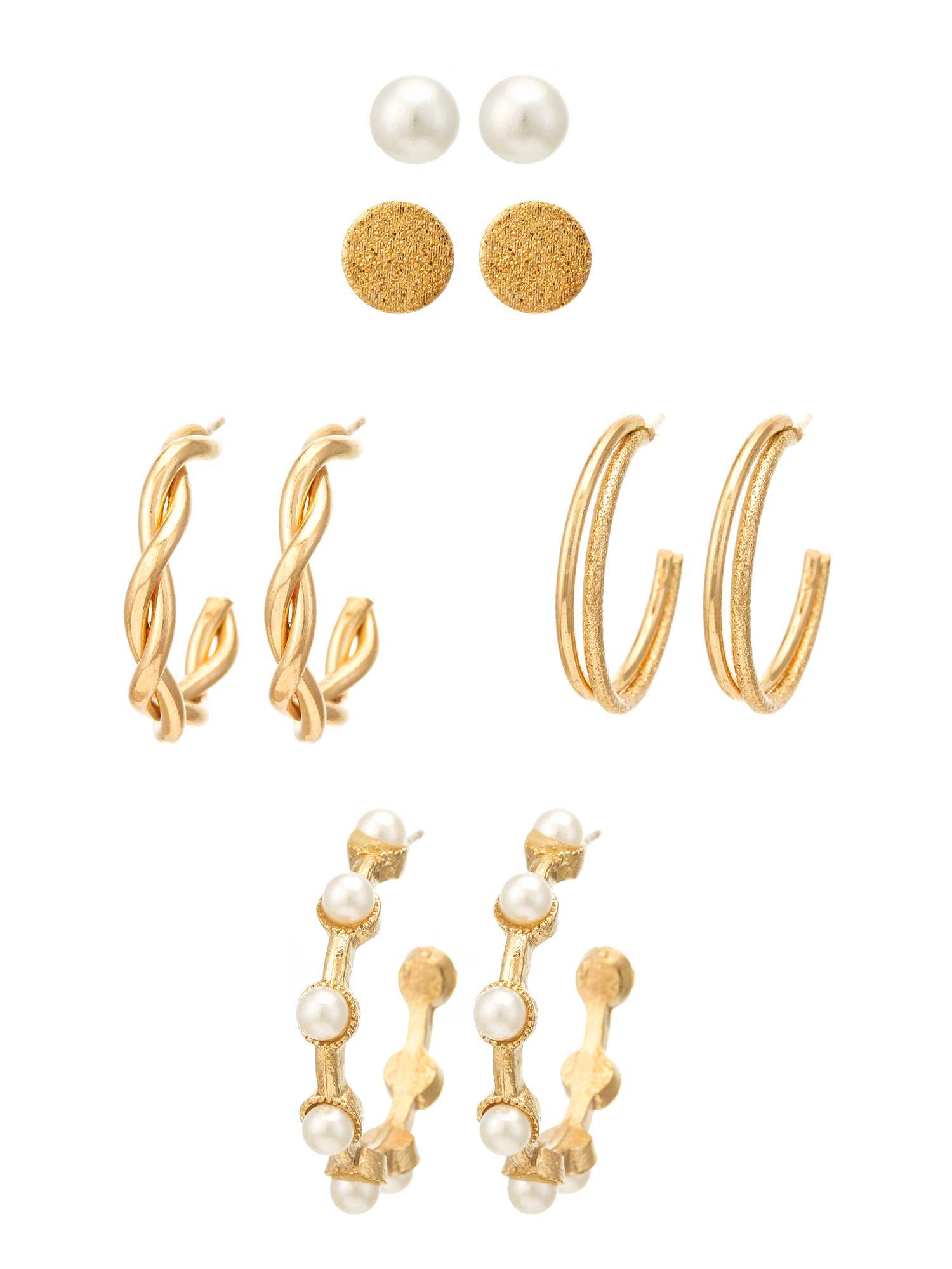 Ynf Alloy KESH105 ER4202 Womens Jewellery Wholesale Hoop Earrings Manufacturer - Jewellery Export