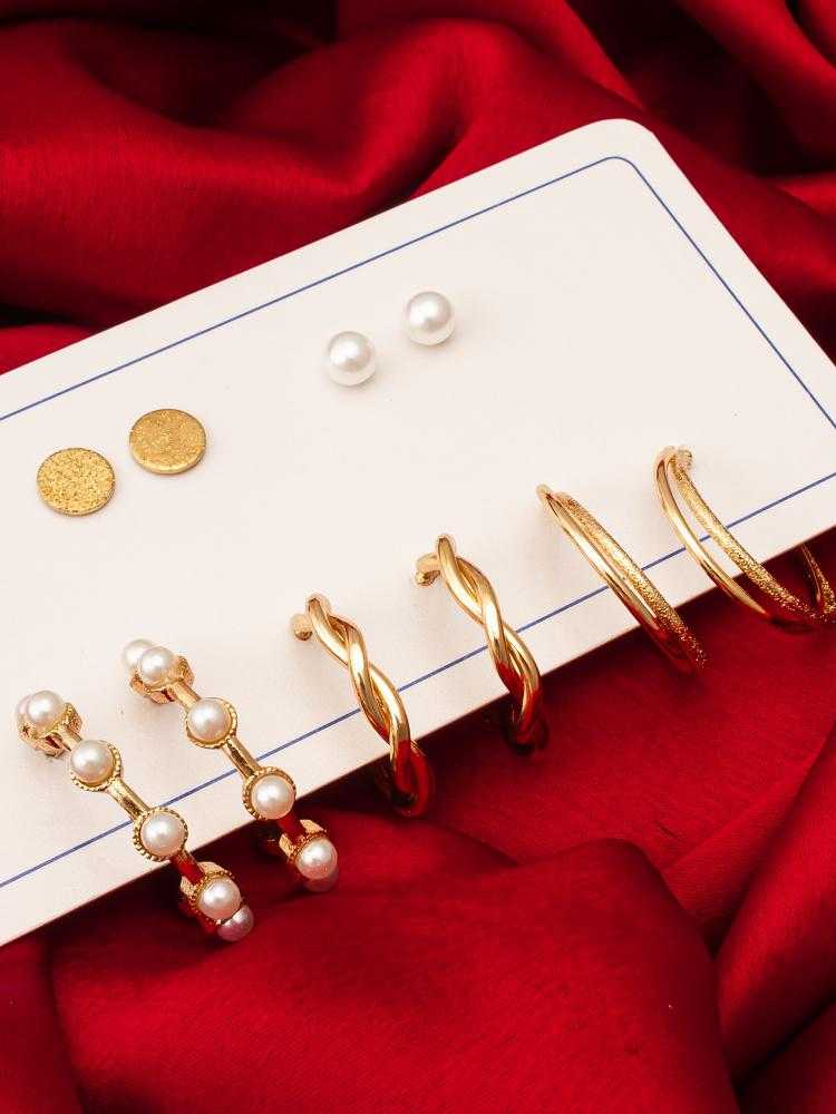 Ynf Alloy KESH105 ER4202 Womens Jewellery Wholesale Hoop Earrings Manufacturer - Jewellery Export