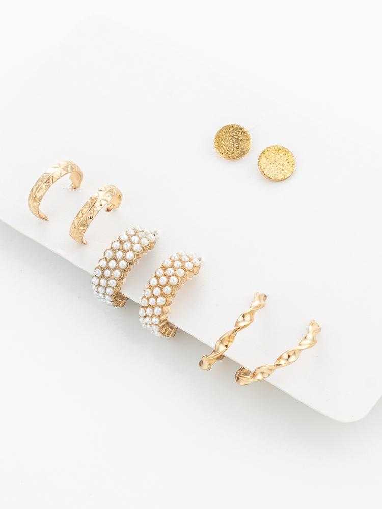 Ynf Alloy KESH105 ER4203 Womens Jewellery Wholesale Stud Earrings Manufacturer - Jewellery Export