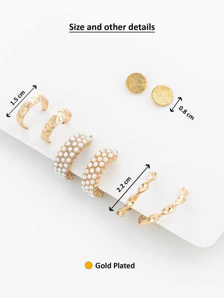 Ynf Alloy KESH105 ER4204 Womens Jewellery Wholesale Fancy Earrings Stud Earrings Manufacturer - Jewellery Export