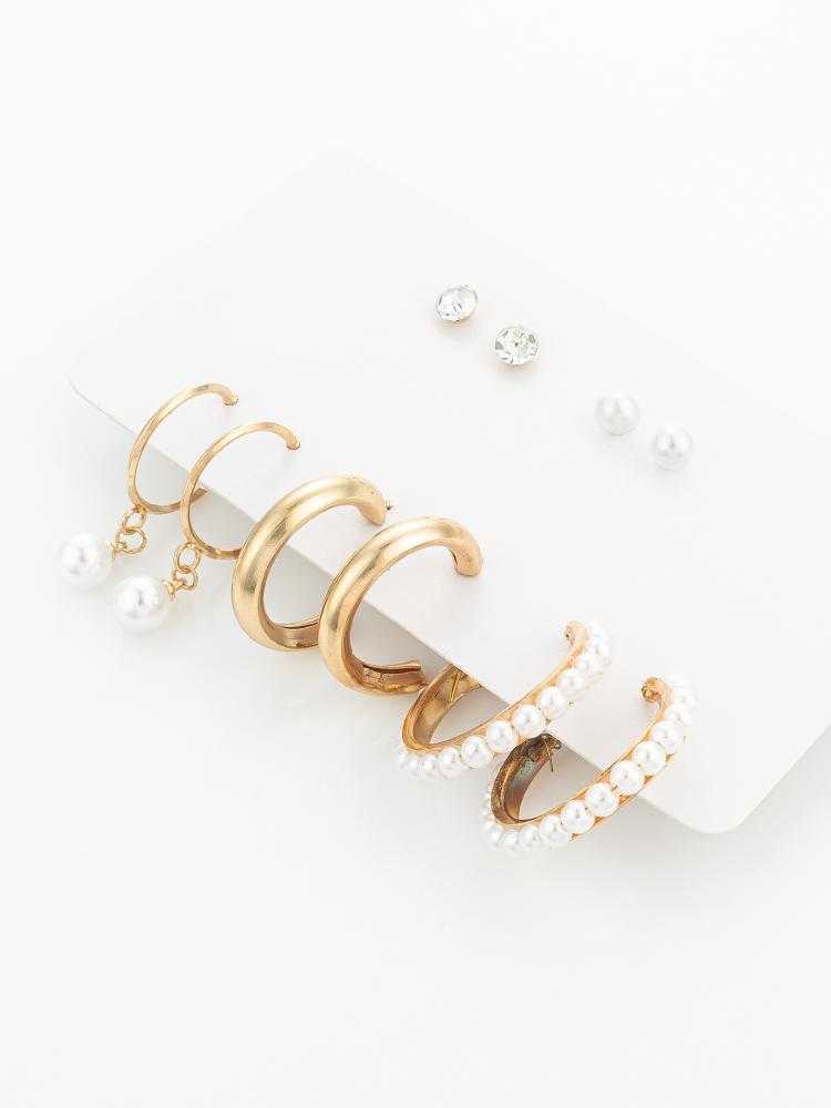 Ynf Alloy KESH105 ER4204 Womens Jewellery Wholesale Stud Earrings Manufacturer - Jewellery Export