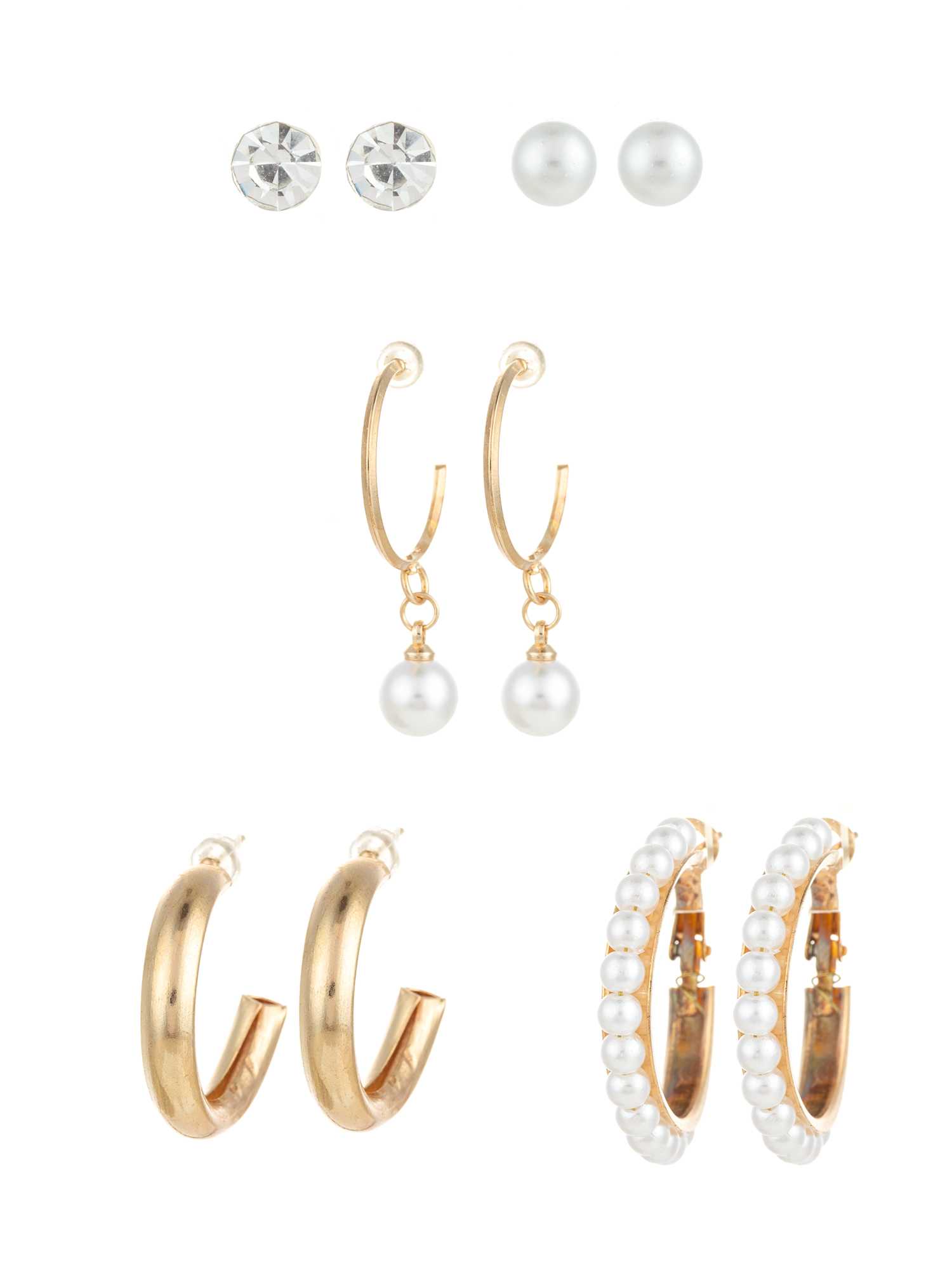 Ynf Alloy KESH105 ER4204 Womens Jewellery Wholesale Stud Earrings Manufacturer - Jewellery Export