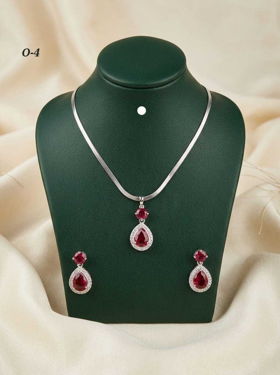 Ynf Alloy KESH193 202 Womens Jewellery Festive Collections Wholesale Chain Pendant Set Party Wear Jewelry Fashion Pendants Manufacturer - Jewellery Export