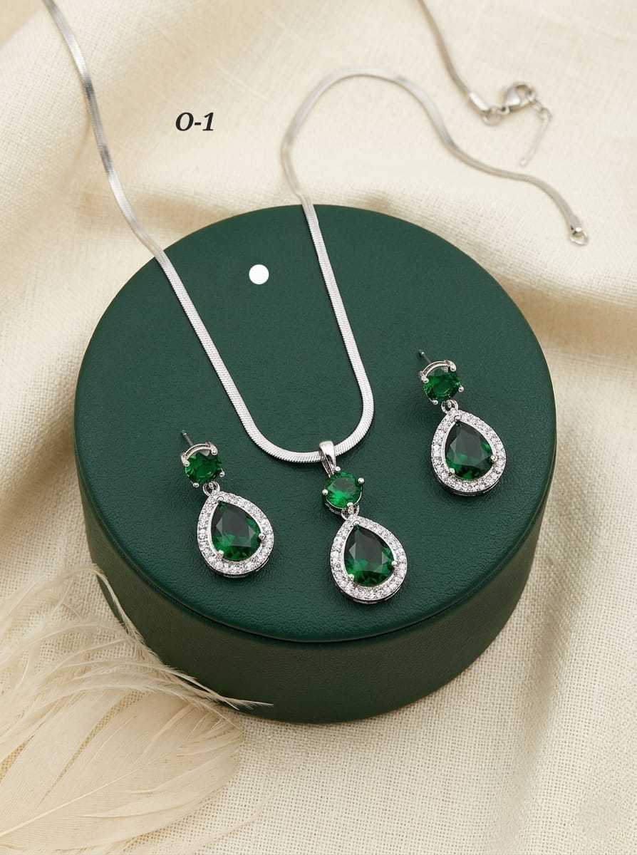 Ynf Alloy KESH193 202 Womens Jewellery Festive Collections Wholesale Chain Pendant Set Party Wear Jewelry Fashion Pendants Manufacturer - Jewellery Export