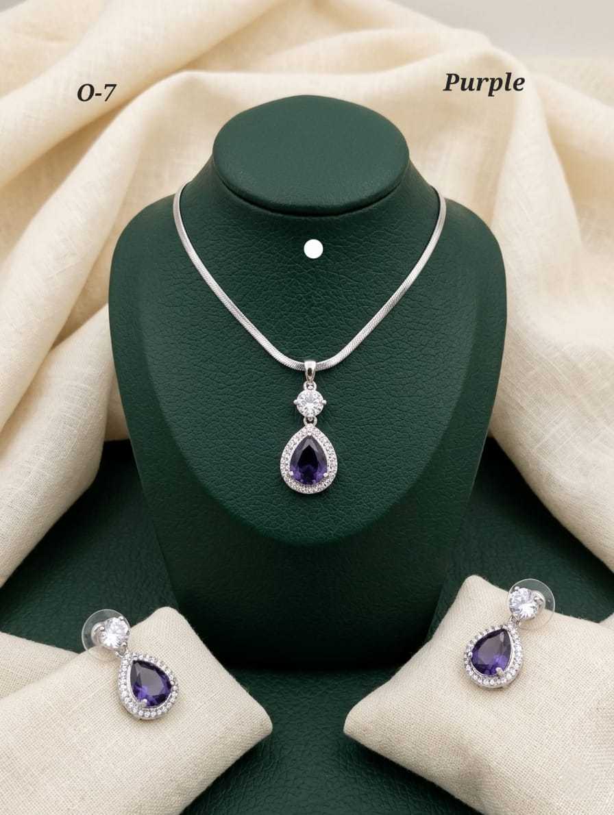 Ynf Alloy KESH193 202 Womens Jewellery Festive Collections Wholesale Chain Pendant Set Party Wear Jewelry Fashion Pendants Manufacturer - Jewellery Export