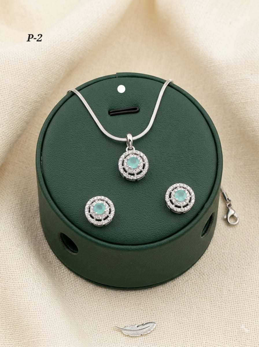 Ynf Alloy KESH193 203 Womens Jewellery Festive Collections Wholesale Chain Pendant Set Party Wear Jewelry Pendant Sets Manufacturer - Jewellery Export