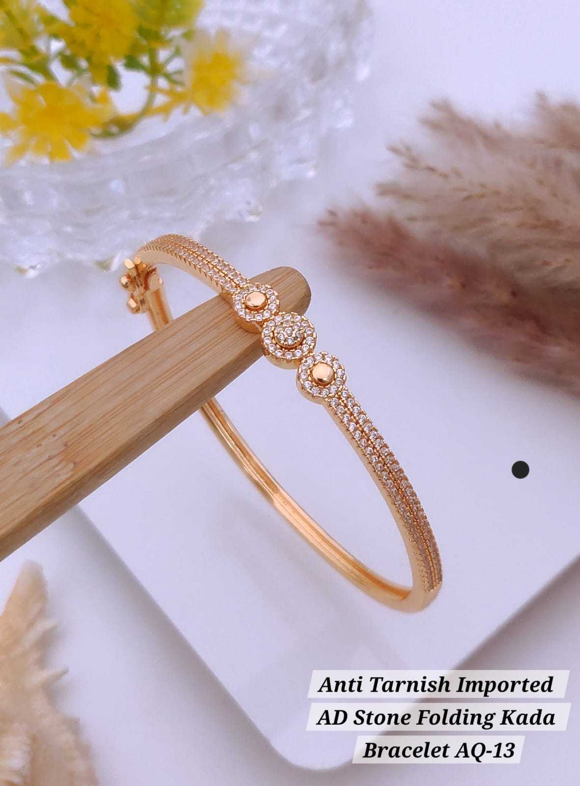 Ynf Alloy KESH193 205 Womens Jewellery Festive Collections Wholesale Brass Gold Bracelets Golden Bracelet Fashion Bracelets Manufacturer - Jewellery Export