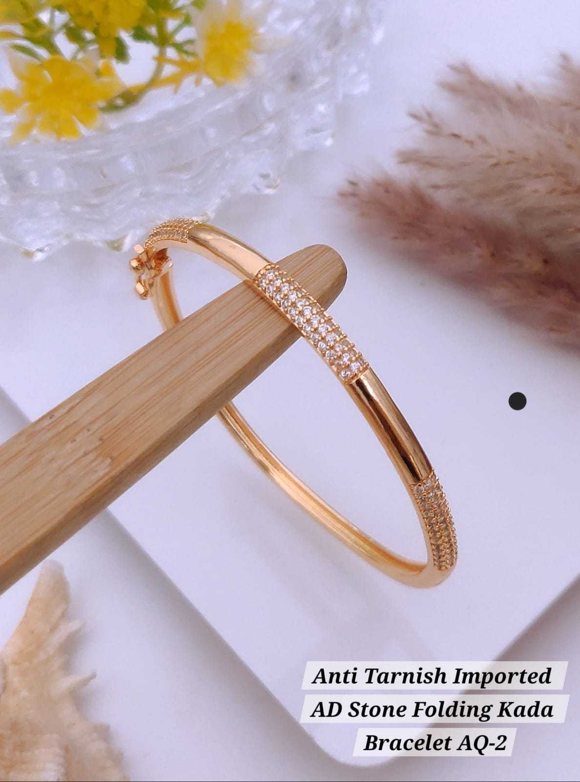 Ynf Alloy KESH193 205 Womens Jewellery Festive Collections Wholesale Brass Gold Bracelets Golden Bracelet Fashion Bracelets Manufacturer - Jewellery Export
