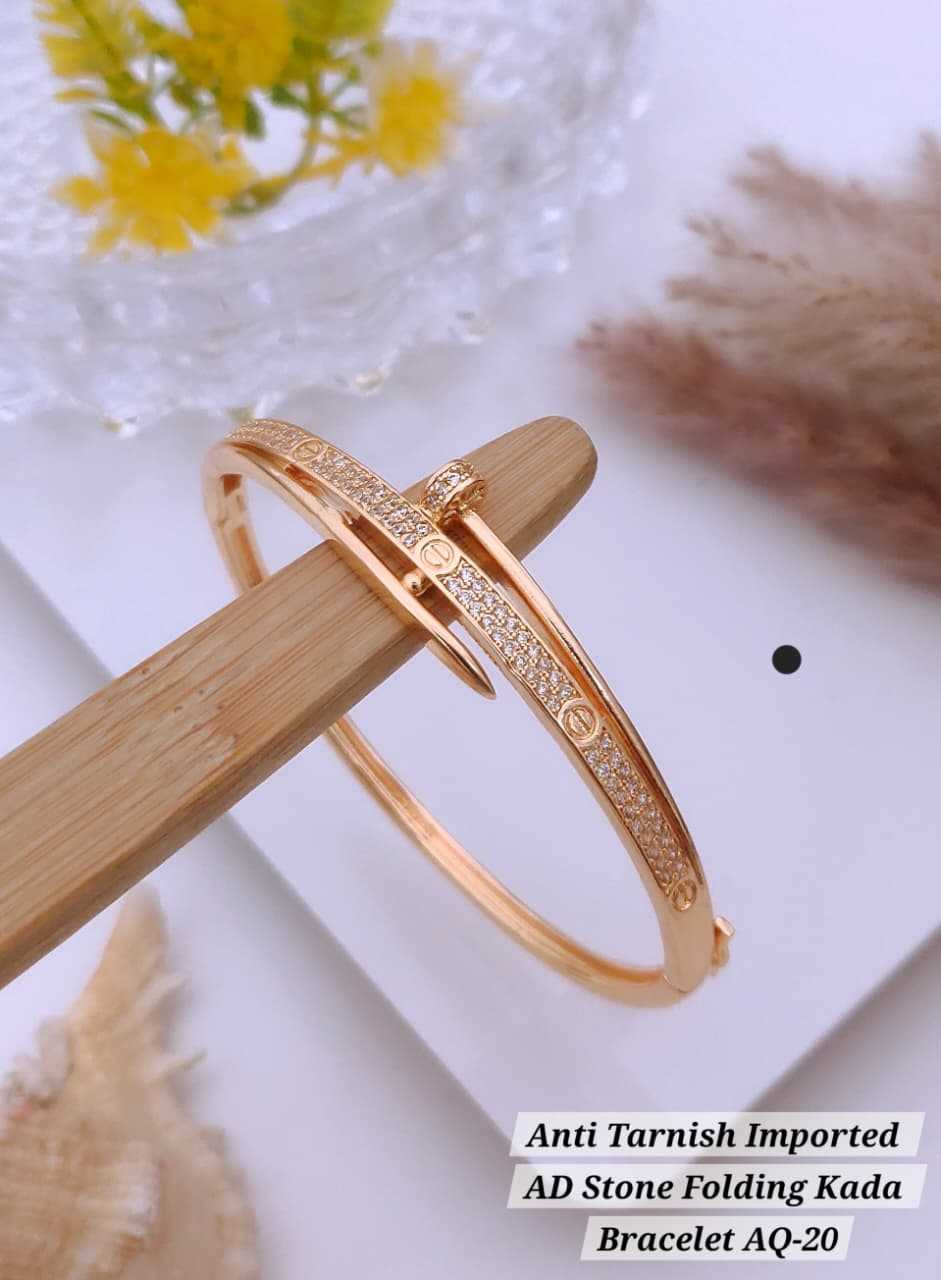 Ynf Alloy KESH193 205 Womens Jewellery Festive Collections Wholesale Brass Gold Bracelets Golden Bracelet Fashion Bracelets Manufacturer - Jewellery Export
