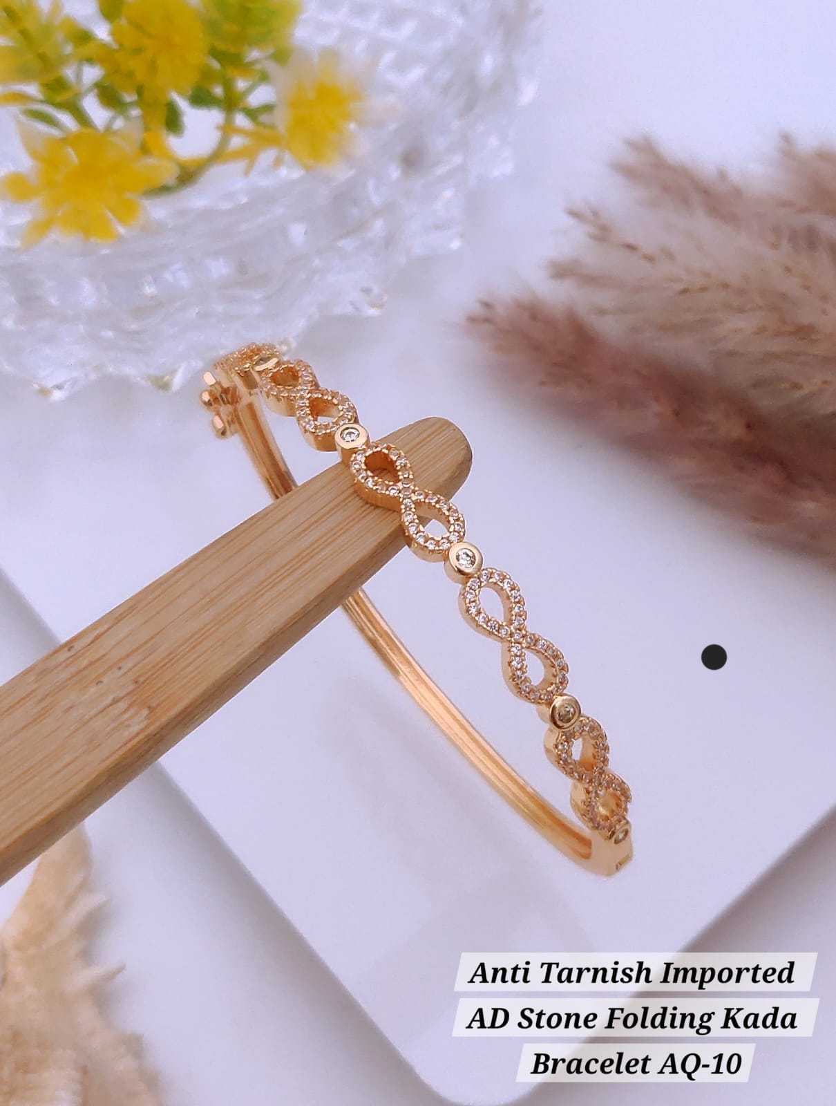 Ynf Alloy KESH193 205 Womens Jewellery Festive Collections Wholesale Brass Gold Bracelets Golden Bracelet Fashion Bracelets Manufacturer - Jewellery Export