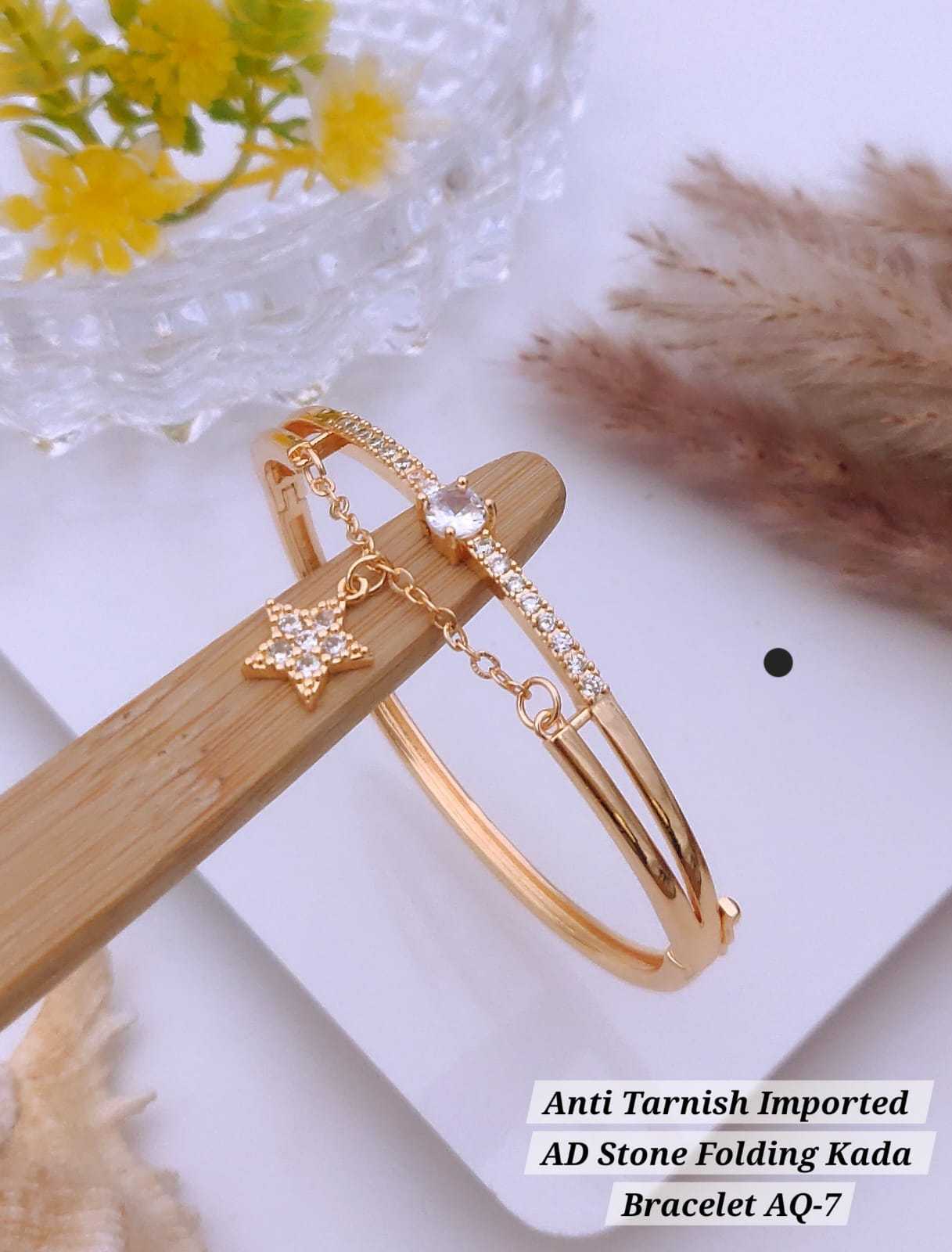 Ynf Alloy KESH193 205 Womens Jewellery Festive Collections Wholesale Brass Gold Bracelets Golden Bracelet Fashion Bracelets Manufacturer - Jewellery Export