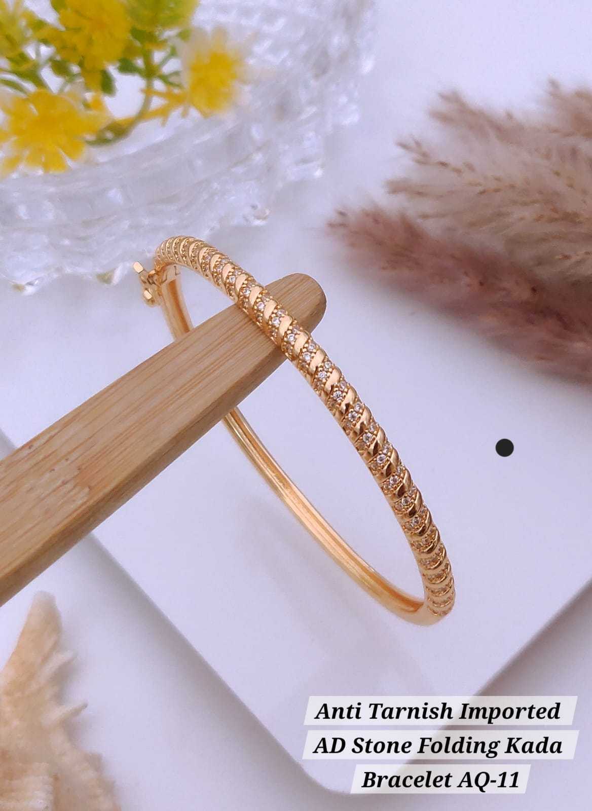 Ynf Alloy KESH193 205 Womens Jewellery Festive Collections Wholesale Brass Gold Bracelets Golden Bracelet Fashion Bracelets Manufacturer - Jewellery Export