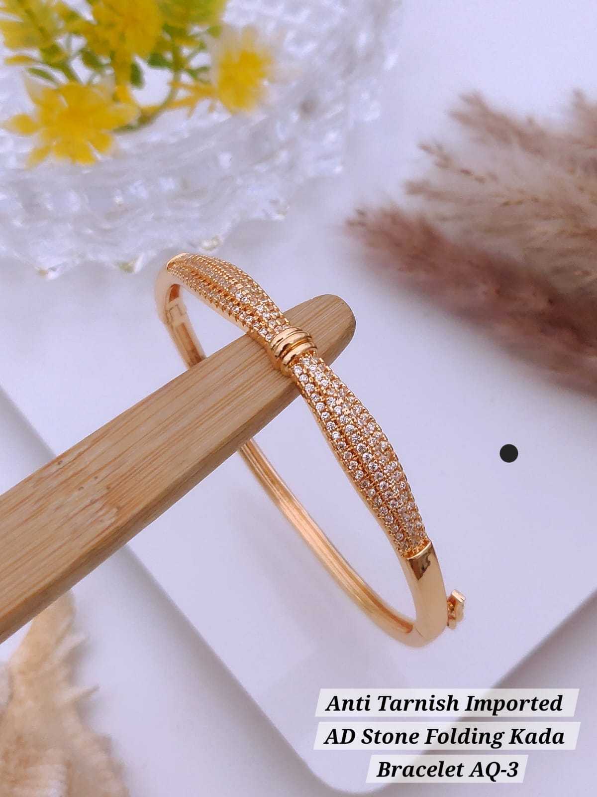 Ynf Alloy KESH193 205 Womens Jewellery Festive Collections Wholesale Brass Gold Bracelets Golden Bracelet Fashion Bracelets Manufacturer - Jewellery Export