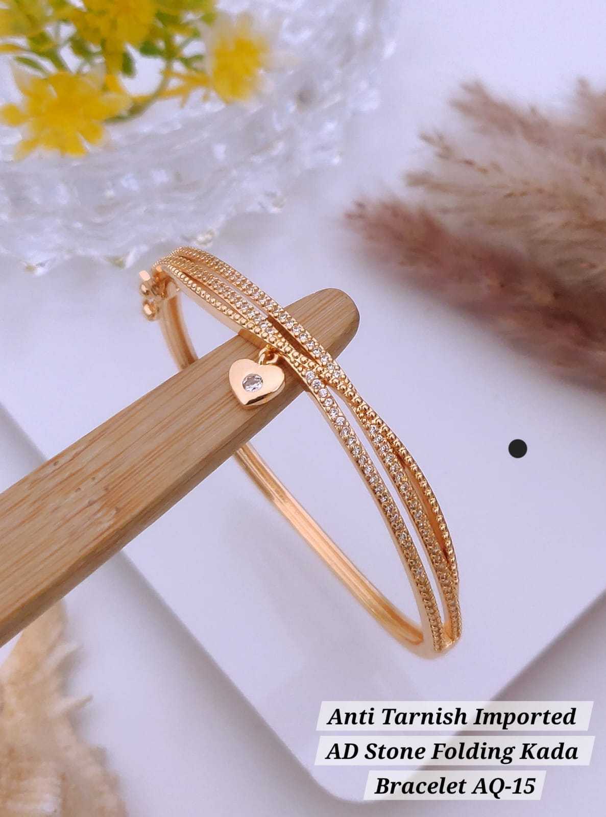 Ynf Alloy KESH193 205 Womens Jewellery Festive Collections Wholesale Brass Gold Bracelets Golden Bracelet Fashion Bracelets Manufacturer - Jewellery Export