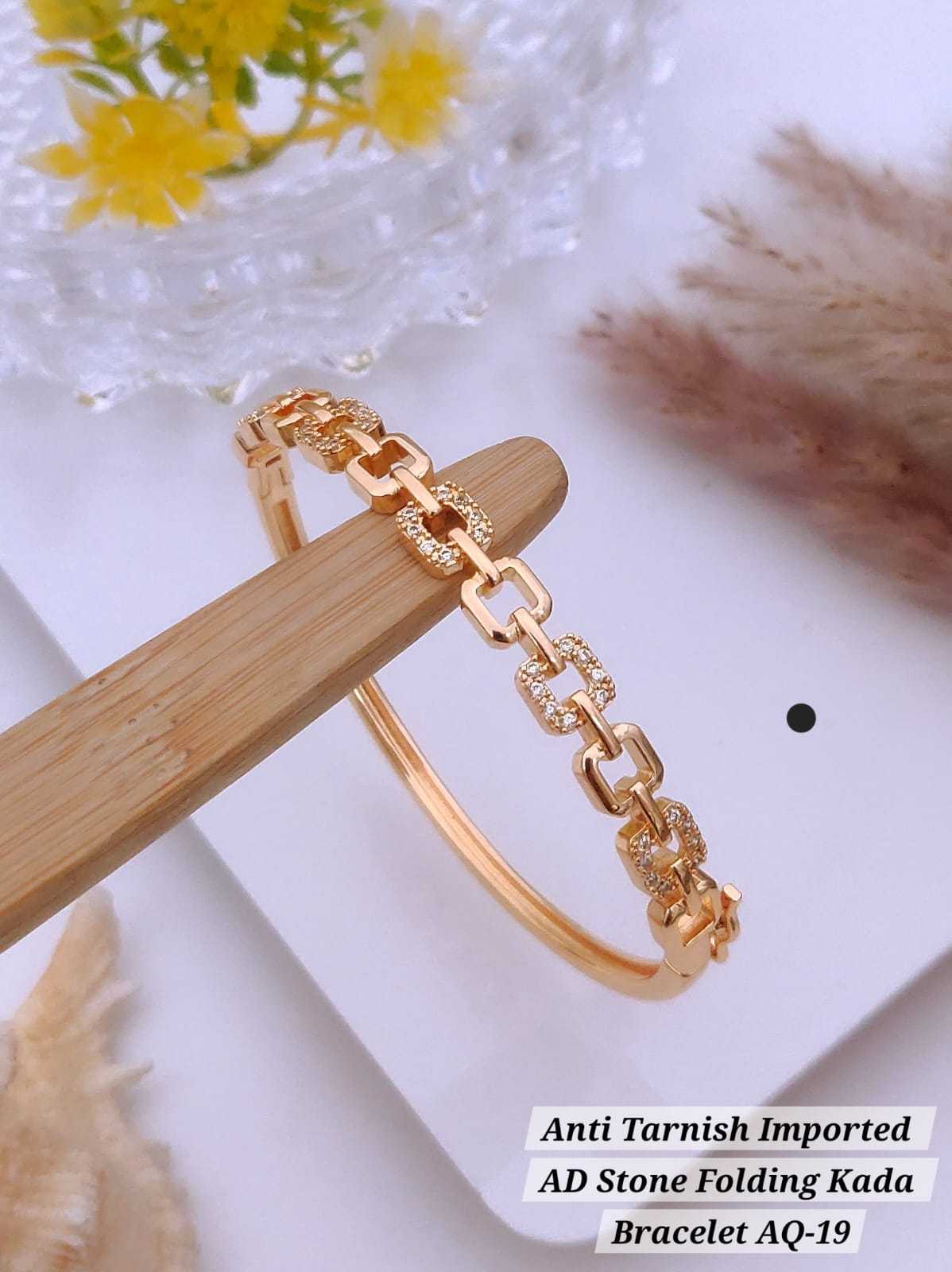 Ynf Alloy KESH193 205 Womens Jewellery Festive Collections Wholesale Brass Gold Bracelets Golden Bracelet Fashion Bracelets Manufacturer - Jewellery Export