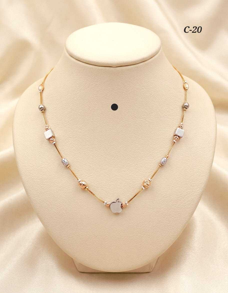 Ynf Alloy KESH193 214 Womens Jewellery Wholesale Women Chain Chain Pendant Set Party Wear Jewelry Manufacturer - Jewellery Export