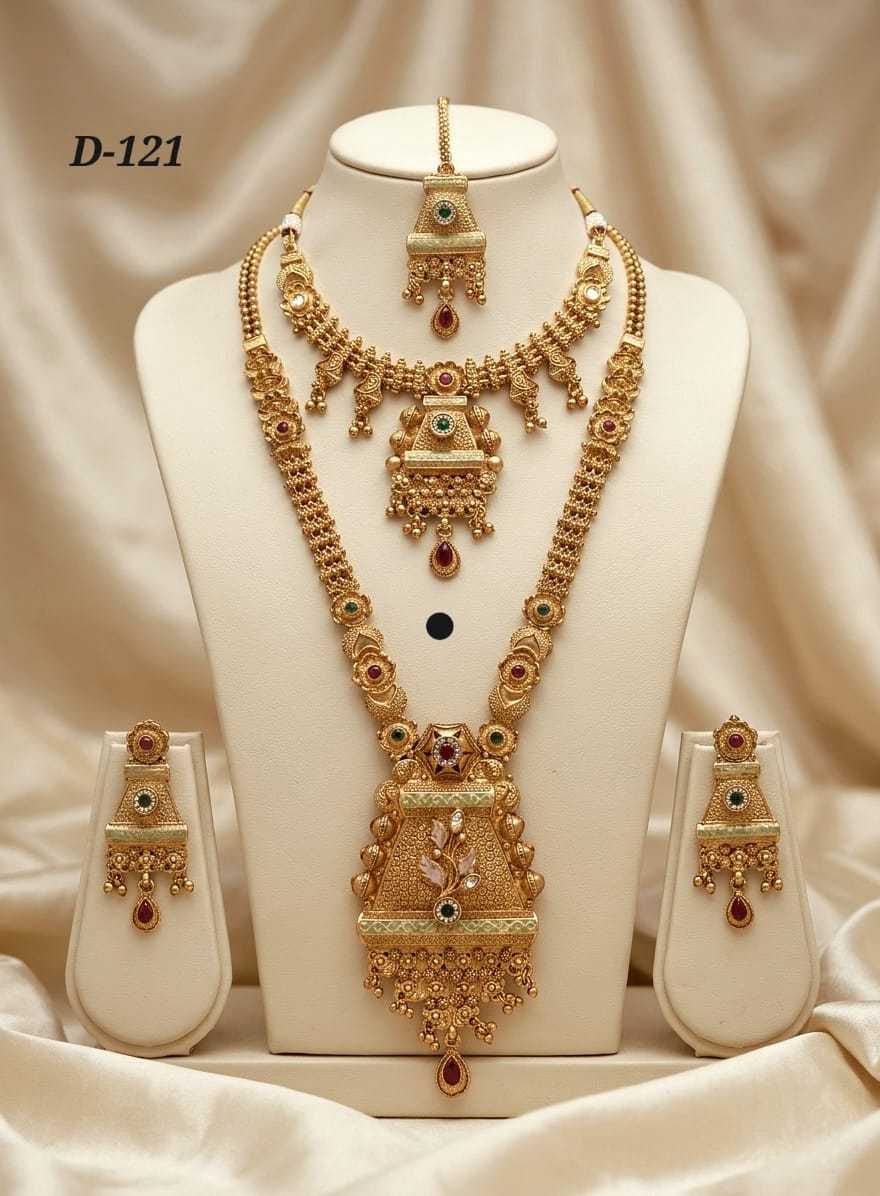 Ynf Alloy KESH193 224 Womens Jewellery Wholesale Choker Necklaces Necklaces Set Party Wear Jewelry Manufacturer - Jewellery Export