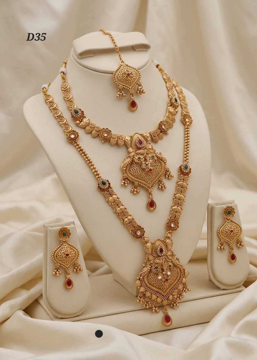 Ynf Alloy KESH193 224 Womens Jewellery Wholesale Choker Necklaces Necklaces Set Party Wear Jewelry Manufacturer - Jewellery Export