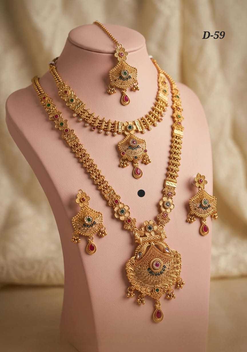 Ynf Alloy KESH193 224 Womens Jewellery Wholesale Choker Necklaces Necklaces Set Party Wear Jewelry Manufacturer - Jewellery Export
