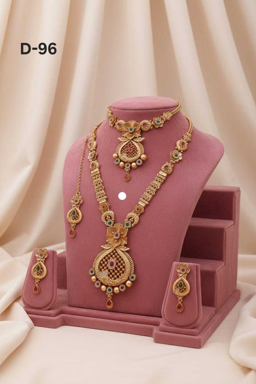 Ynf Alloy KESH193 224 Womens Jewellery Wholesale Choker Necklaces Necklaces Set Party Wear Jewelry Manufacturer - Jewellery Export