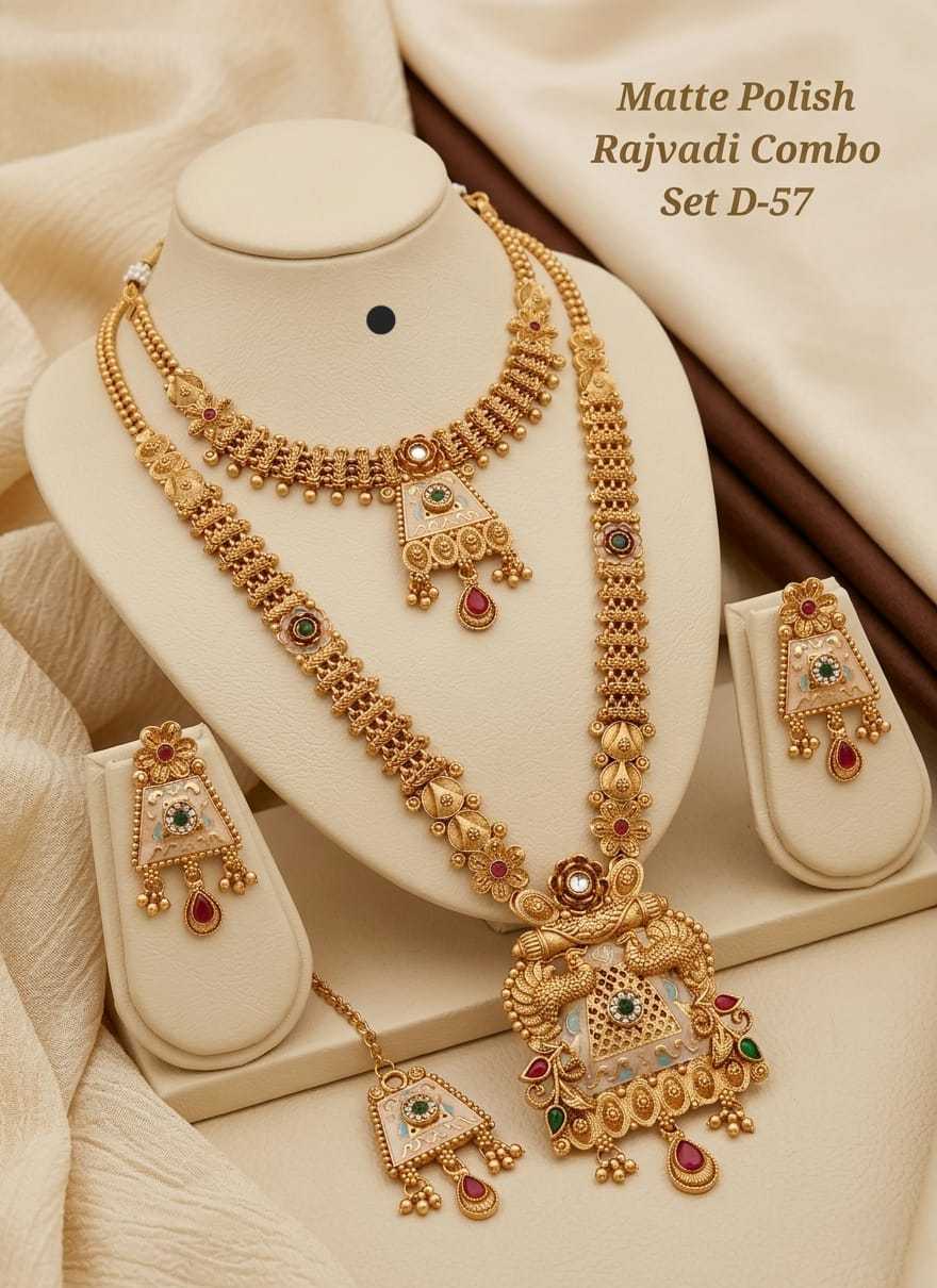 Ynf Alloy KESH193 224 Womens Jewellery Wholesale Choker Necklaces Necklaces Set Party Wear Jewelry Manufacturer - Jewellery Export