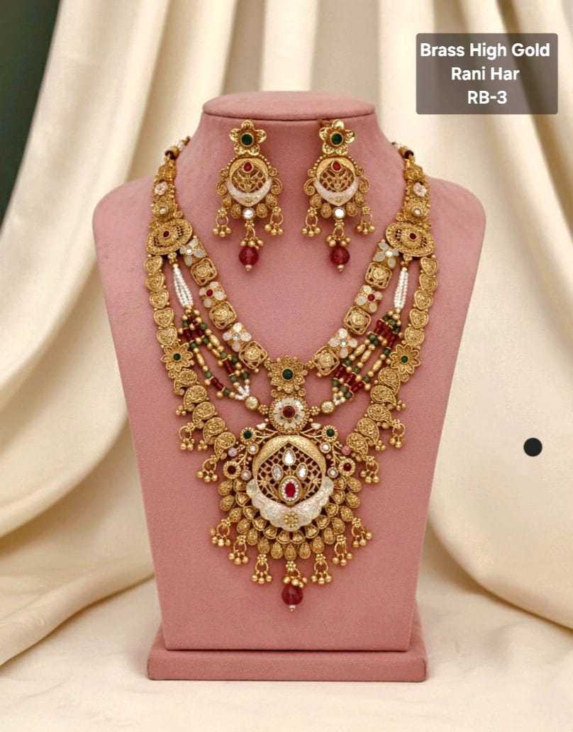 Ynf Alloy KESH193 225 Womens Jewellery Wholesale Choker Necklaces Necklaces Set Party Wear Jewelry Manufacturer - Jewellery Export