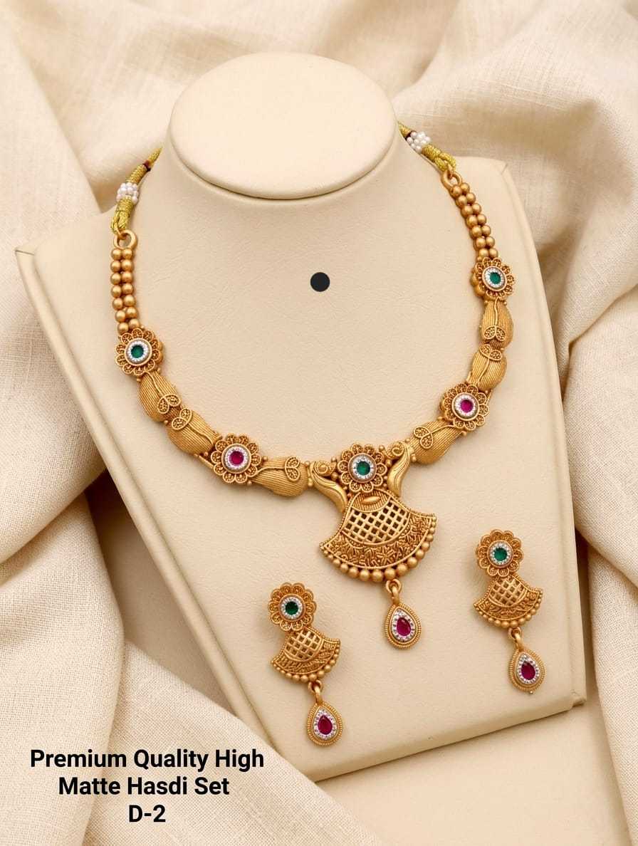 Ynf Alloy KESH193 231 Womens Jewellery Wholesale Necklaces Set Bridal Jewelry Sets Party Wear Jewelry Manufacturer - Jewellery Export