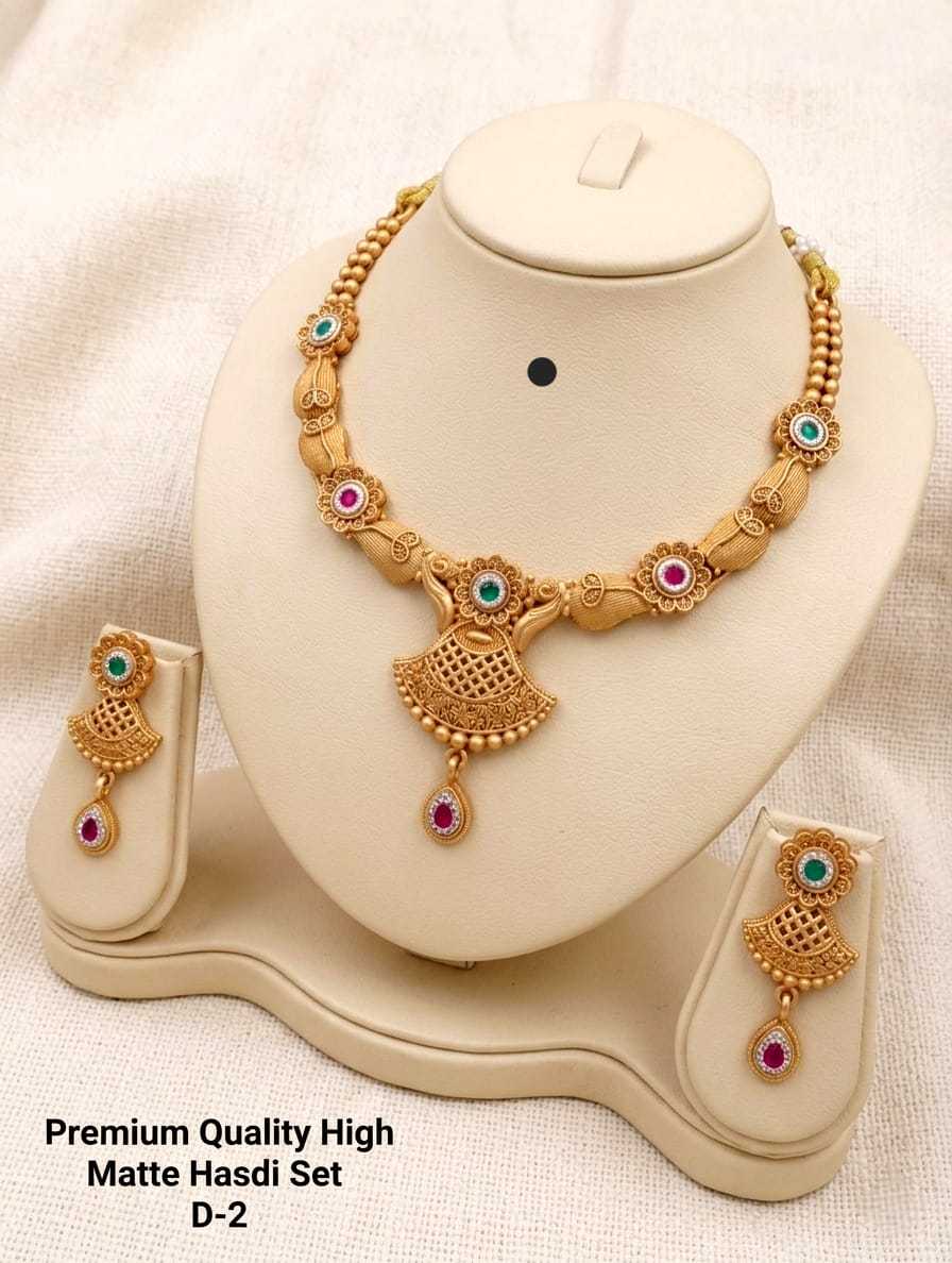 Ynf Alloy KESH193 231 Womens Jewellery Wholesale Necklaces Set Bridal Jewelry Sets Party Wear Jewelry Manufacturer - Jewellery Export