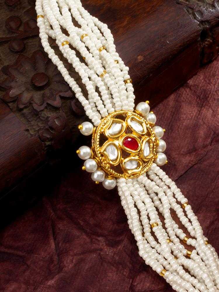 Ynf Brass KESH105 BG2581 Womens Jewellery Wholesale Kundan Bangles Antique Bracelet Fashion Bracelets Manufacturer - Jewellery Export