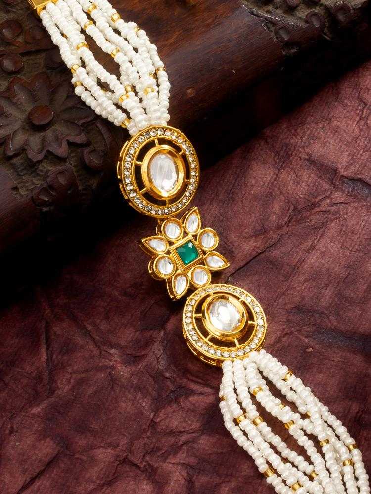 Ynf Brass KESH105 BG2582 Womens Jewellery Wholesale Kundan Bangles Antique Bracelet Fashion Bracelets Manufacturer - Jewellery Export