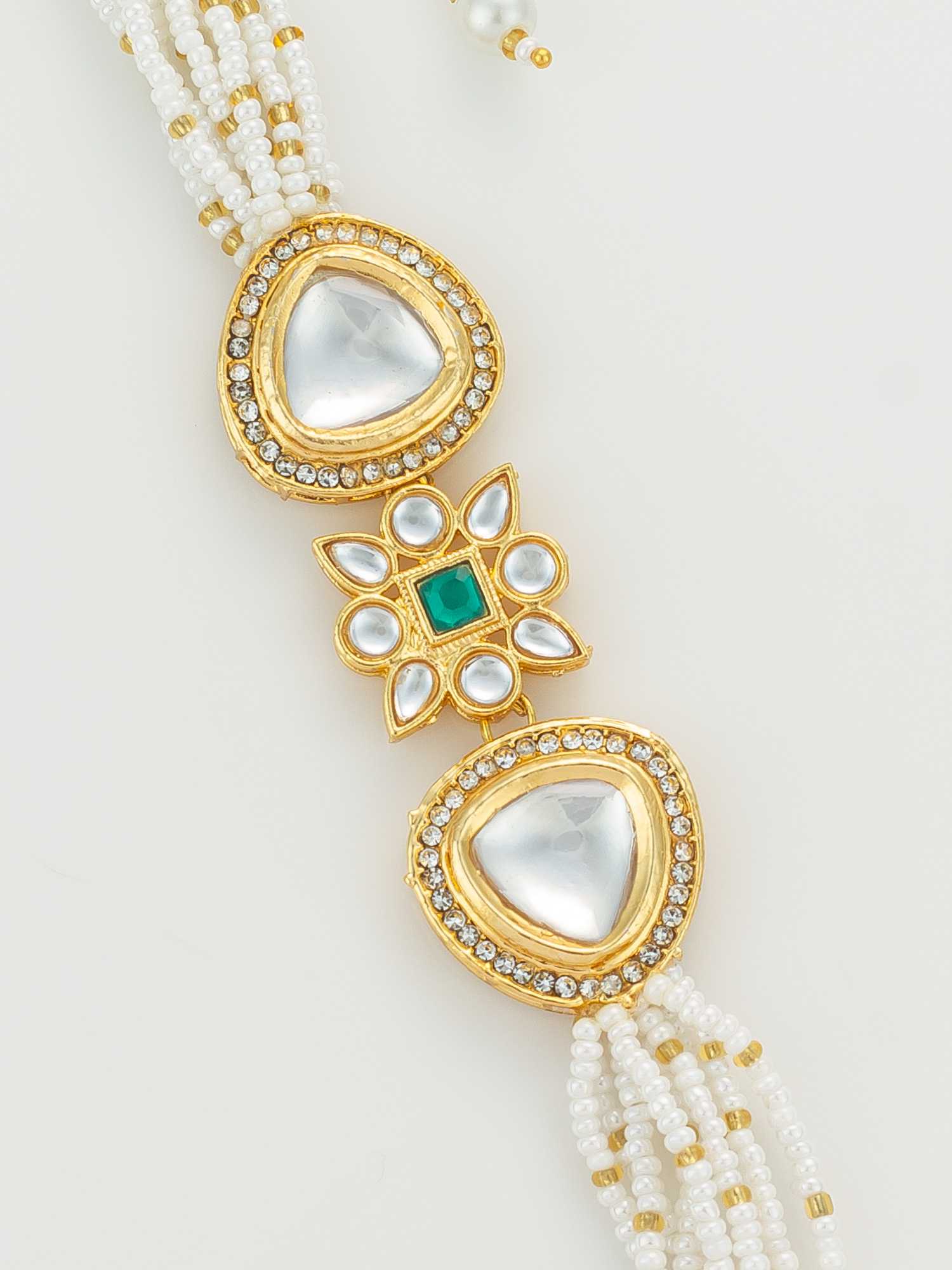 Ynf Brass KESH105 BG2583 Womens Jewellery Wholesale Kundan Bangles Antique Bracelet Fashion Bracelets Manufacturer - Jewellery Export