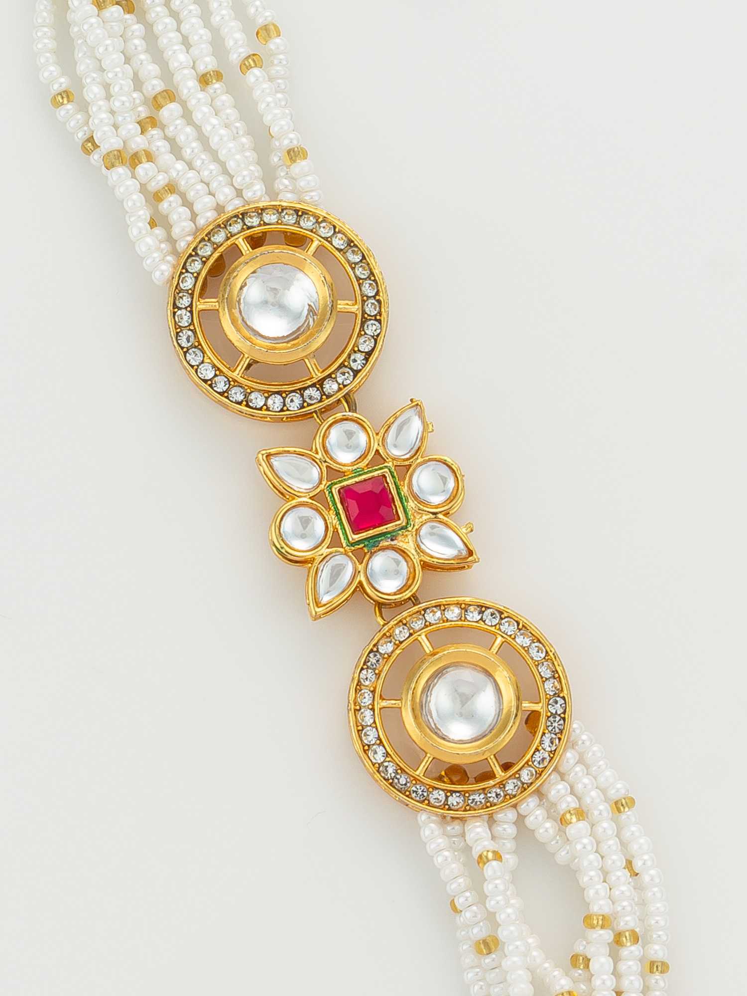 Ynf Brass KESH105 BG2584 Womens Jewellery Wholesale Kundan Bangles Antique Bracelet Fashion Bracelets Manufacturer - Jewellery Export
