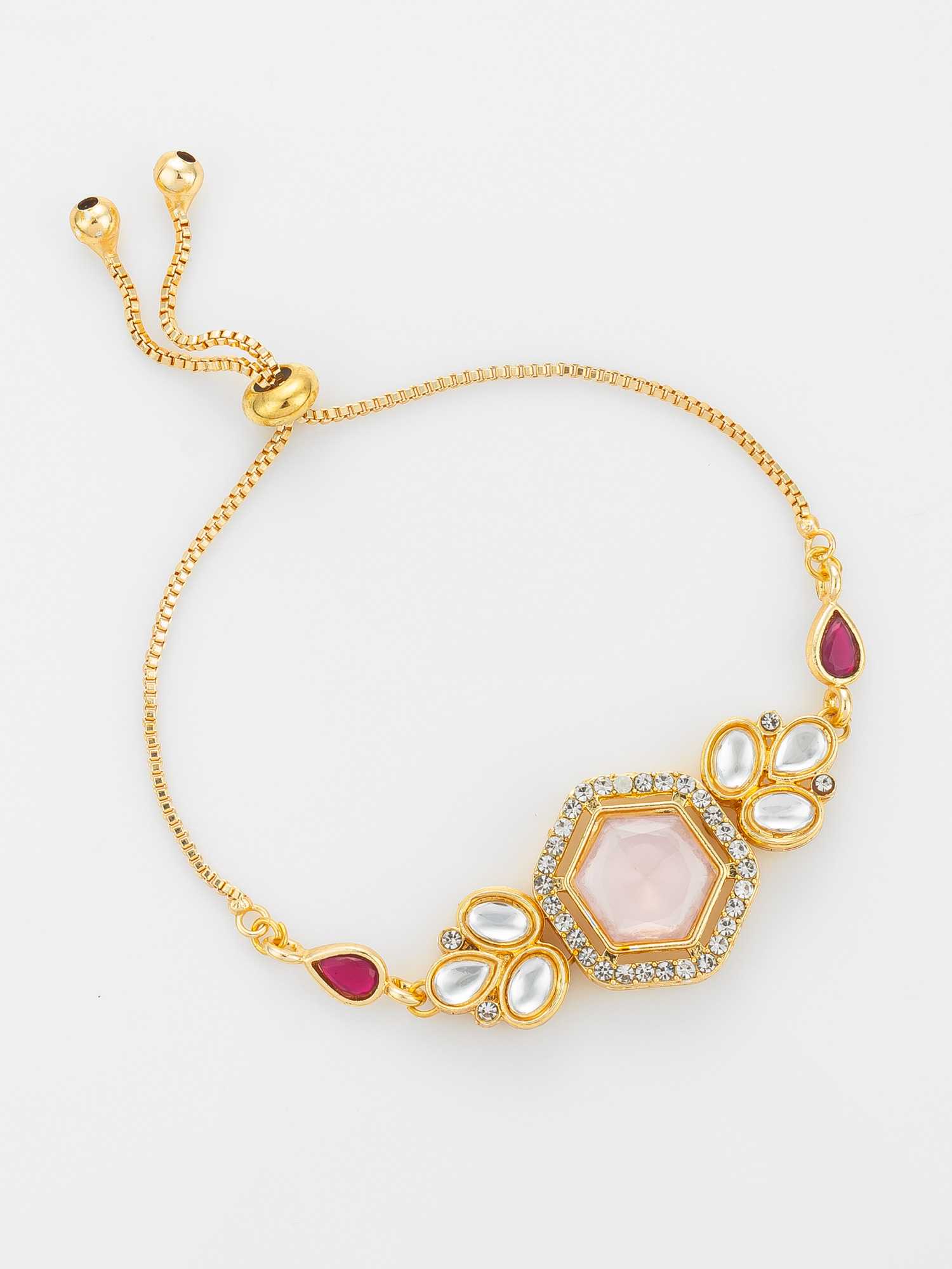 Ynf Brass KESH105 BG2599 Womens Jewellery Wholesale Kundan Bangles Antique Bracelet Fashion Bracelets Manufacturer - Jewellery Export