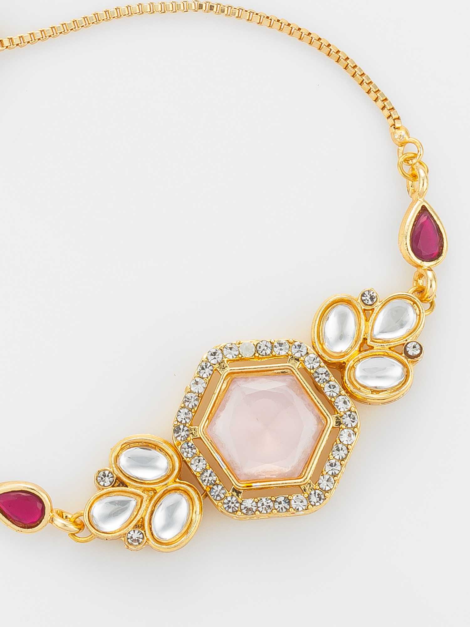 Ynf Brass KESH105 BG2599 Womens Jewellery Wholesale Kundan Bangles Antique Bracelet Fashion Bracelets Manufacturer - Jewellery Export