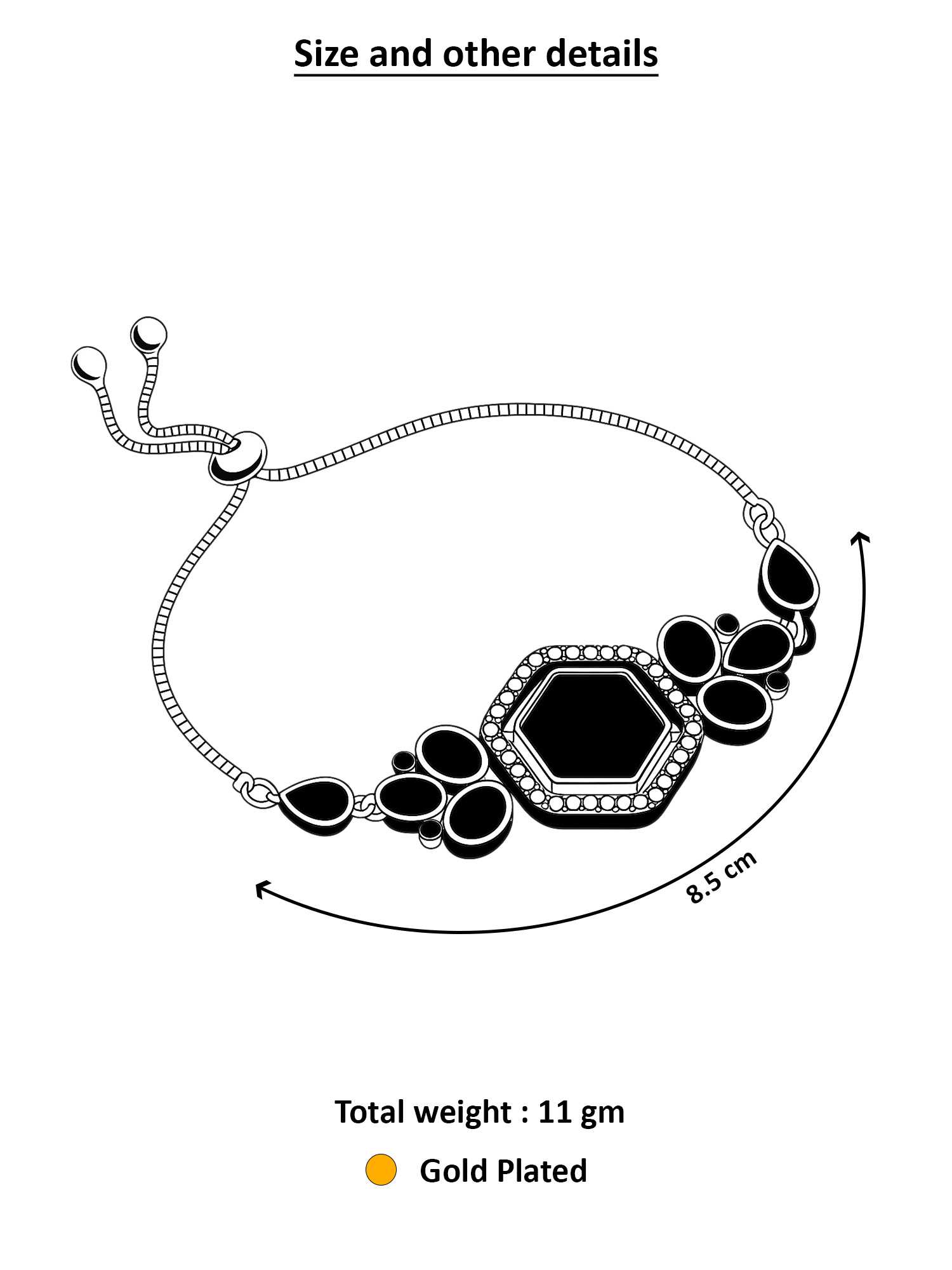 Ynf Brass KESH105 BG2606 Womens Jewellery Wholesale Antique Bracelet Fashion Bracelets Manufacturer - Jewellery Export